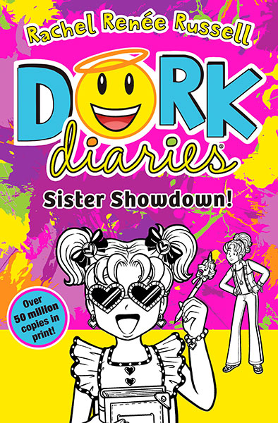 Dork Diaries 16 cover: Sister Showdown!